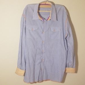 Arnold Zimberg classy stripe dress shirt